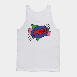 Year 1983 Retro 80s Graphic Tank Top